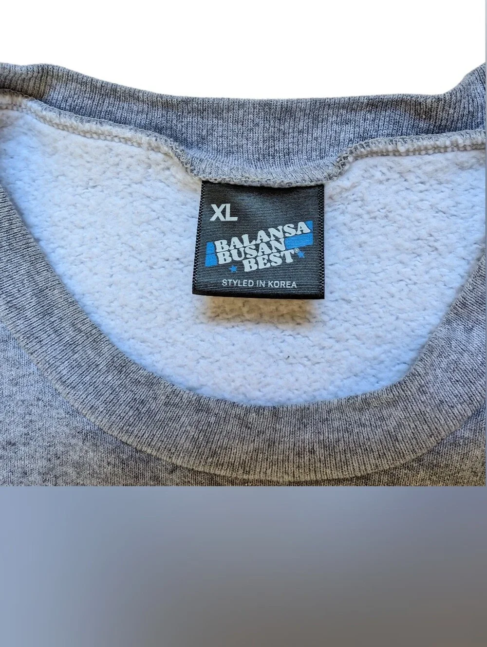 Balansa Sound Shop X Rasta Tiger's Den Grey Sweatshirt, XL, Korean
